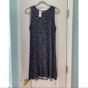 NWT Leopard Print Loft Dress